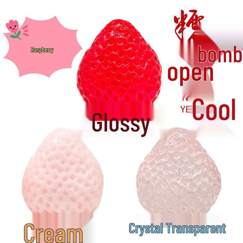 Strawberry Squeeze Toy: Slow Rebound Stress Relief Mini Decompression Artifact