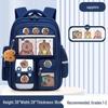 Kuromi Kids' School Backpack: Large Capacity, Spine Protection, Ages 6-12, Grades 1-6