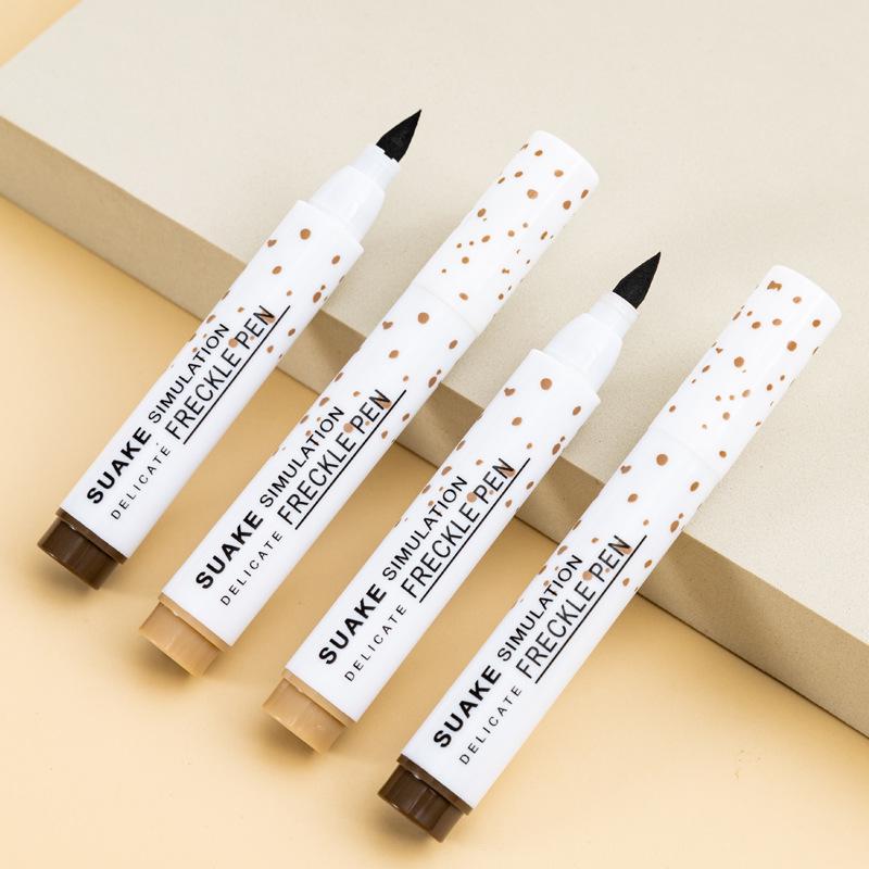 High-Pigment, Smudge-Resistant Freckle & Eyeliner Pen - Natural Look by SUAKE.