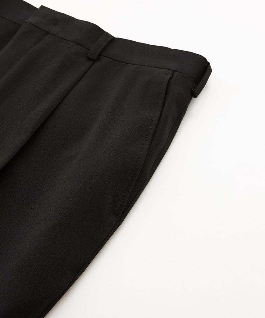 STCO Tech-Poly 4-Way Stretch Essential Formal Pants_Black (Comfort Fit)_Ssluz56Nsb