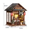 DIY Book Nook Kit - 3D Wooden Puzzle Dollhouse Building Model Toy Creative Christmas & Black Friday Gift Miniature Desktop Decor