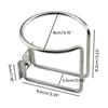 Stainless Steel Cup Holder Drink Beverage Cup Storage Rack for Marine Boat Yacht Kayak Trailer Hardware Accessories 2pcs