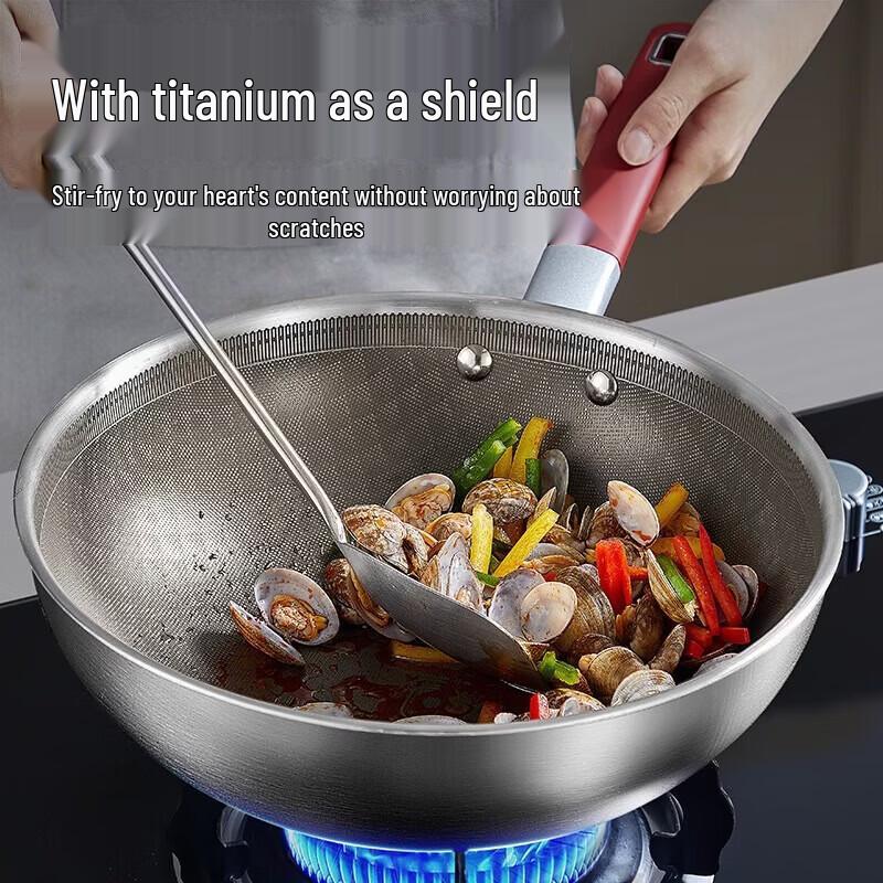 COOKER KING 32CM Titanium Non-Stick Wok