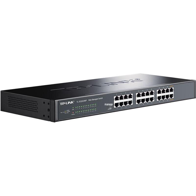 Tp-Link TL-SG2024MP 24-Port Gigabit Web Managed PoE Switch