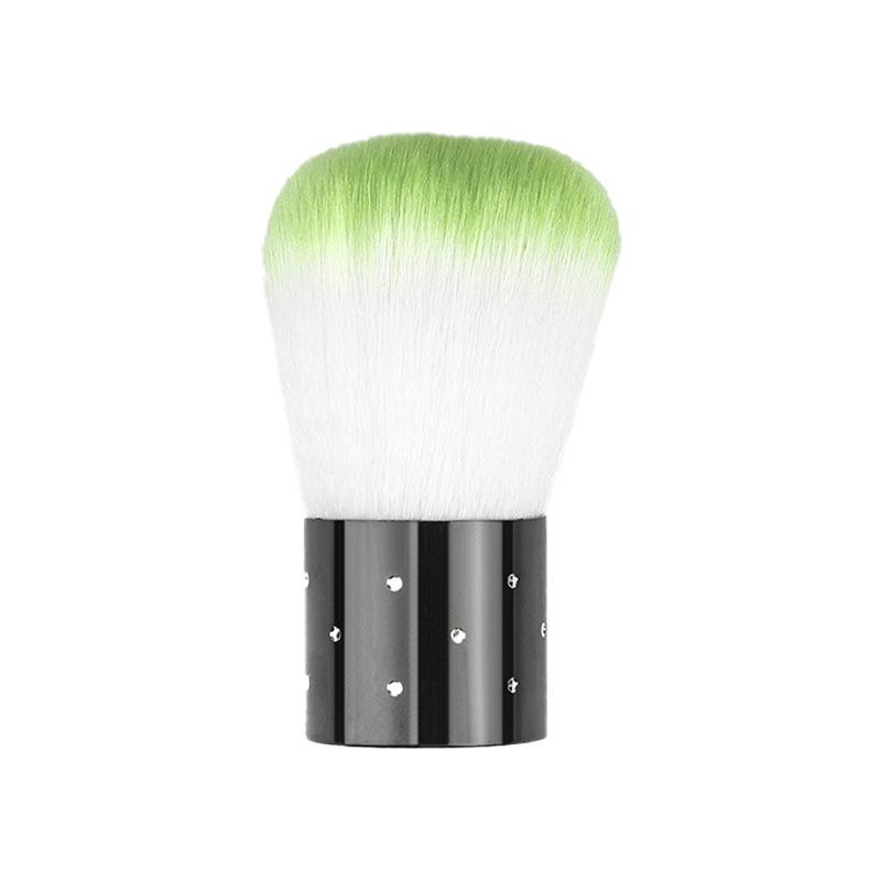 Mushroom Head Nail & Makeup Dust Brush for Nail Art, Blush, and Loose Powder