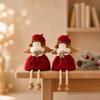 Handmade Christmas Angel Plush Ornament - Cute Festival Tree Decoration