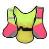 Pink Running Safety Vest Elastic Night Riding Vest Durable Reflective Waistcoat  Hiking Activity