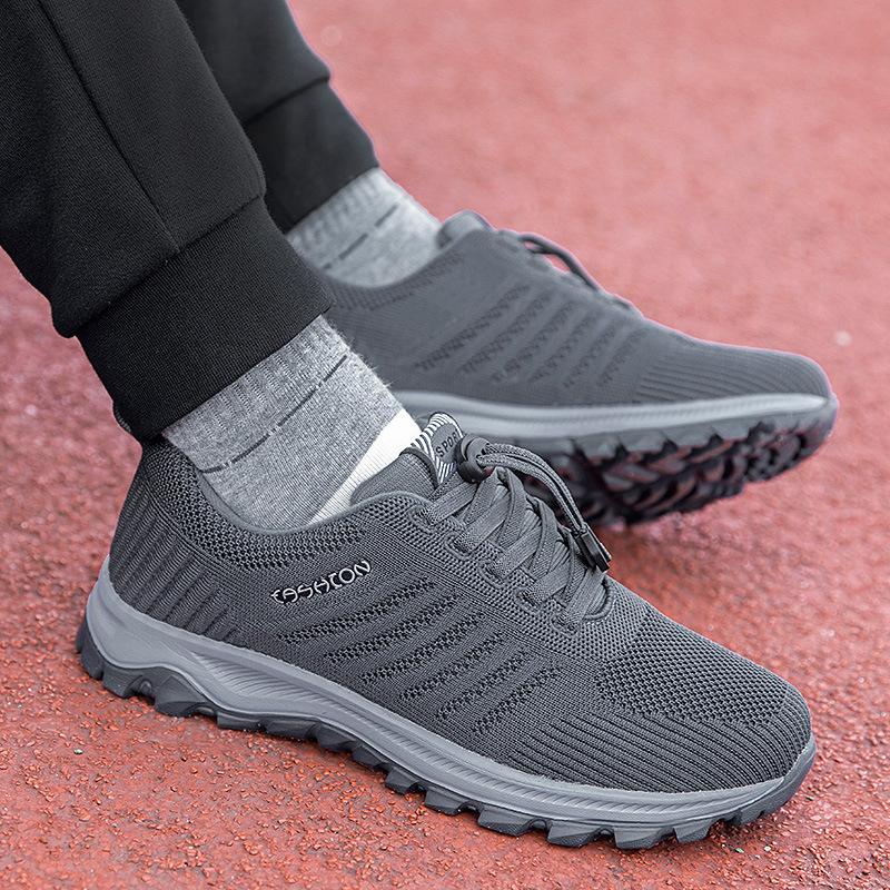 Autumn large size shoes non-slip soft sole light and breathable large size sneaker size