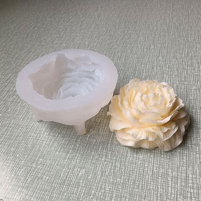 Silicone Cake Mold Chocolate Soap Making Tools Candle Mould Embossed Flower Bloom Aromatherapy Candy Handmade Wedding Decoration