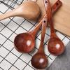 1Pieces Wooden Spoon Soup Ladle Kitchen Utensils Tableware Cooking Catering Supplies Non Stick Pot Outdoor Tableware