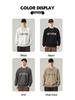 Men's Casual Round Neck Long Sleeve Pullover Hoodie for Spring, Autumn, and Winter