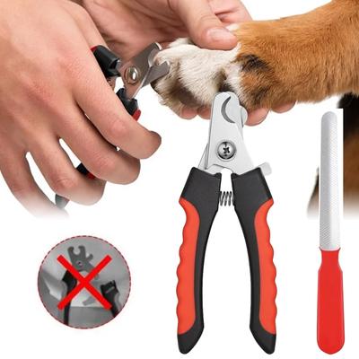 Dog Nail Clippers Professional Pet Nail Clipper & Trimmers Pet Dog and Cat Nail Clippers Dog Nail Sharpener with Safety Guard