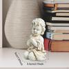 Holy Child Statue Resin Divine Son Sculpture Desk Ornament Home of God Figurine for Entrance Balcony