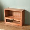 Wood Desktop Organizer Cosmetic Jewelry Display Cabinet for Toiletries Cups Bills Paper