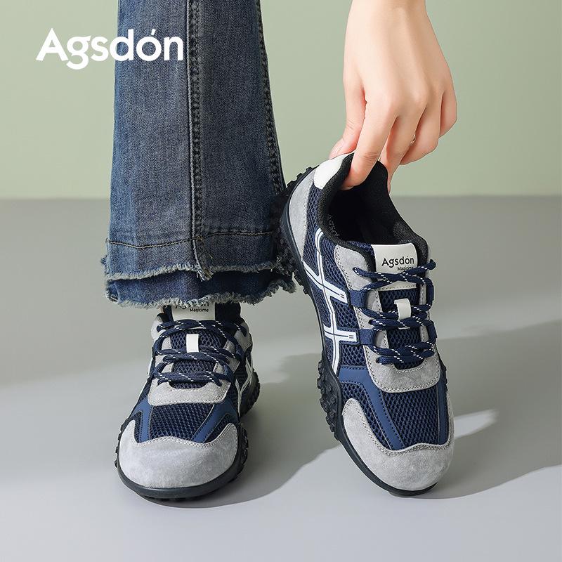Augustine Women's 2025 Autumn Retro Ballet Sneakers Casual Flat Platform Shoes