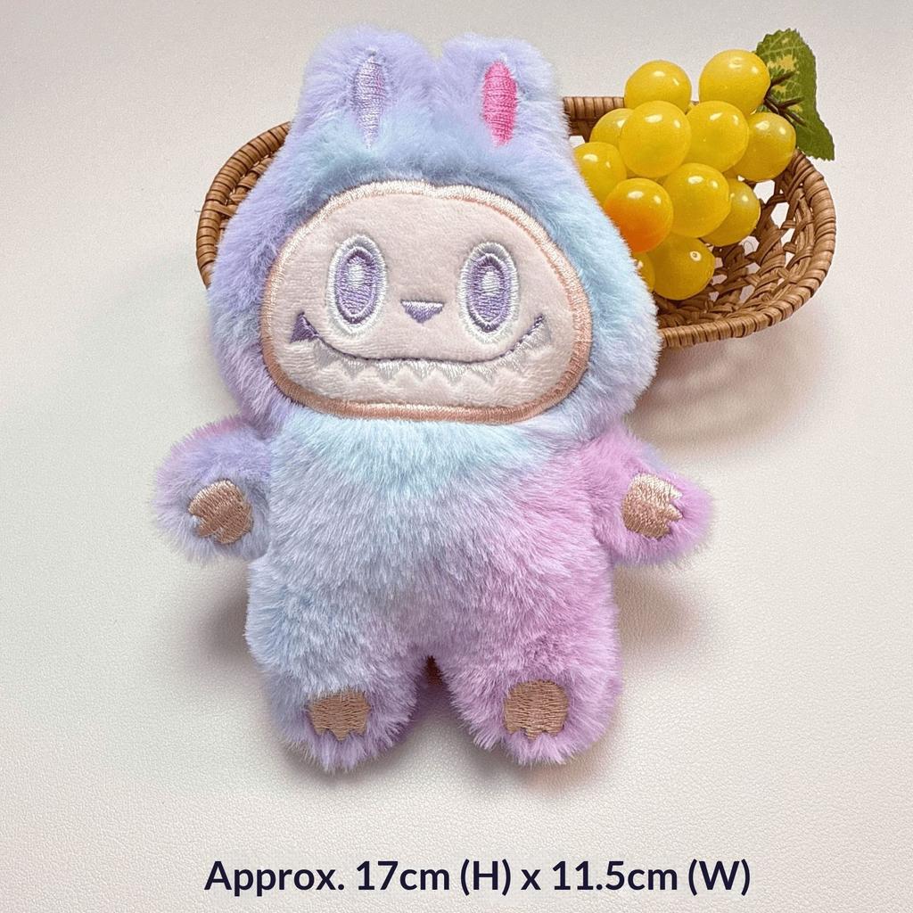Quietschende Puppe der dritten Generation POP MART Plüschanhänger Taschenschlüsselanhänger Kleine Anhängerpuppe