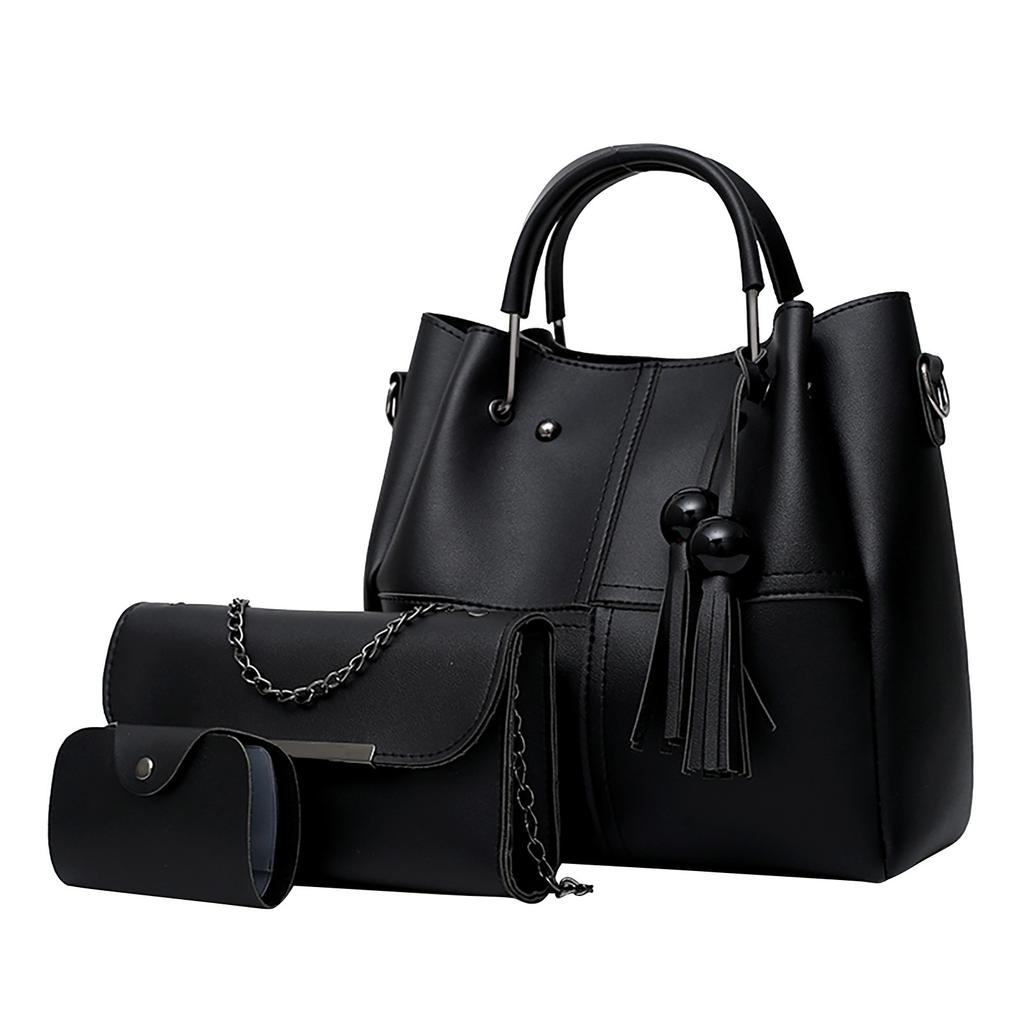 Women'S Handheld Bun Mother Bag Women'S Shoulder Bag Fashion Retro Leather Bag Large Capacity Handbag Oblique Shoulder Bag