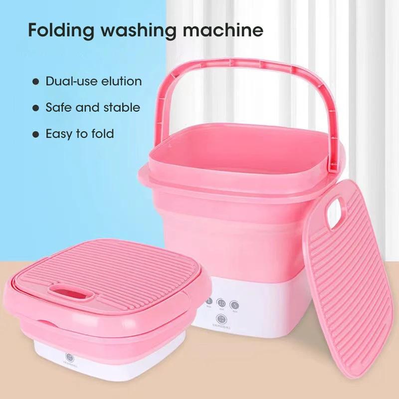 2025 New Washing Machine For Clothes With Dryer Bucket Washing For Socks Underwear Mini Washing Machine With Drying Centrifuge