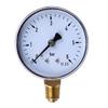 0-6 Bar Air Compressor High Strength Pressure Gauge 1/4 NPT 2.3 Face for Air Water Oil Gas Measurement