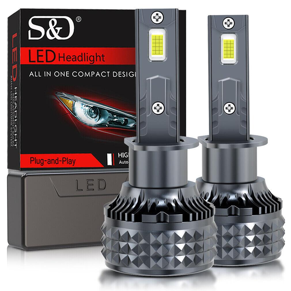 

2 шт. H7 LED 50000LM 120 Вт H1 H4 H11 H8 9005 HB3 9006 HB4 9012 HIR2 светодиодные фары Canbus высокой мощности 6000K CSP диодные лампы авто противотуманные фары 12 В H1