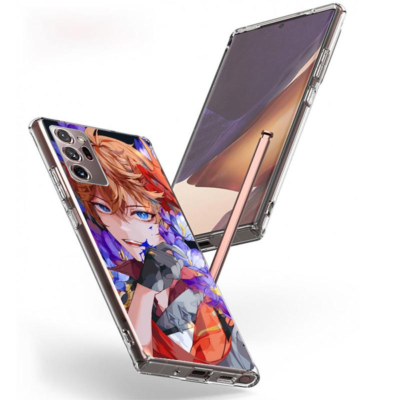 Genshin Impact Raiden Shogun Baal Cover Phone Case For Samsung Galaxy S26 S25 Edge S24 Ultra S23 S22 Plus S21 S20 FE Soft Fundas