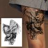 Grande tigre tatuaggio temporaneo per donne uomini bambini ragazze acquerello leopardo leone adesivo tatuaggio falso usa e getta tatuaggi wasit forniture