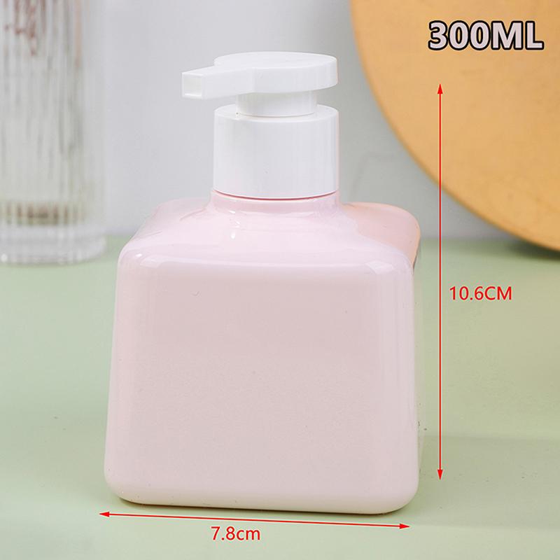 200/300Ml Press Pump Bottle Liquid Lotion Dispenser Plastic Refillable Bottles Empty For Travel Shower Gel Soap Container
