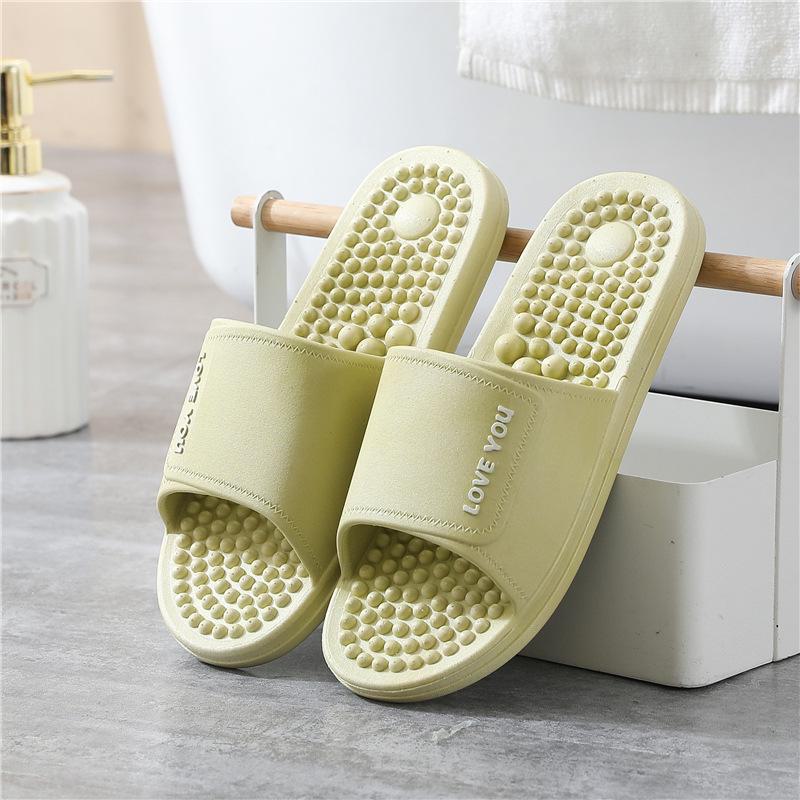 Women's and Men's Non-Slip Indoor Summer Massage Slippers