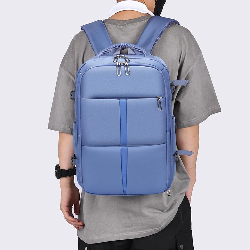 Unisex Large-Capacity Travel Backpack with Dry/Wet Separation for Laptops