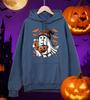 Happy Halloween Iced Drinks Ghost Design Men Hoody Autumn Hip Hop Pullover All-Match Oversized Hoodie Fleece Pocket Sportswear
