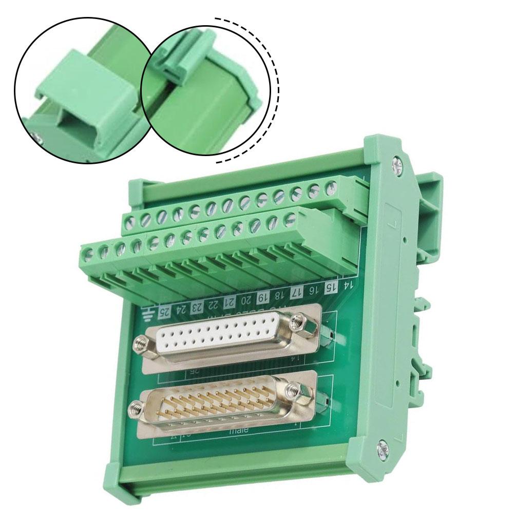 Electrical Connection Module DB25 Terminal Block Excellent Conductivity FR-4 Fiberglass PCB Power Tool Accessory