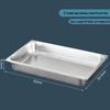 304 Stainless Steel 1/1 Gastronorm Food Pan with Rolled Edge