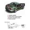Car Reversing Camera Rear View Camera Compatible For Land Cruiser Lc 100 120 200 Prado V8 / Prius / Mark X