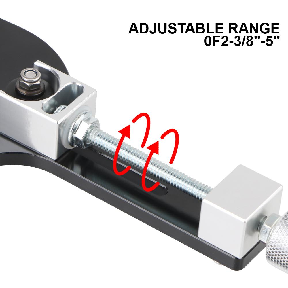 For Range 2-3/8" - 5" Auto Cutting Car Accessories Fit Replace 77750 Aluminum 1PC Oil Filter Cutter Tool Black Adjustable