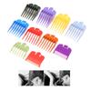2/3/8/10Pcs Hair Clipper Limit Comb Guide Limit Comb Trimmer Guards Attachment 3-25Mm Universal Colorful