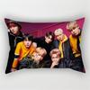 Bangtan Boys Kpop Bts Print Pillowcase Cover Bed Seat Square Pillow Home Cover