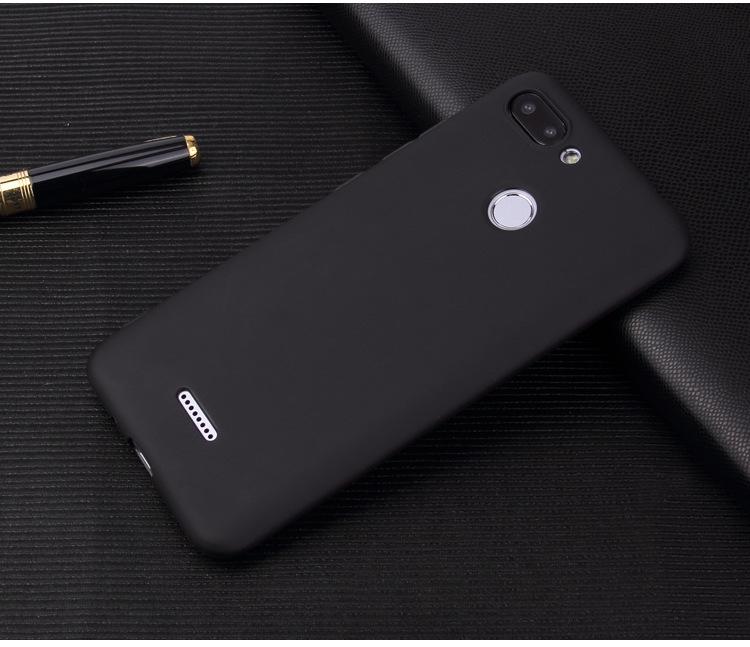 Per Xiaomi Redmi 6 6A Custodia Xiaomi Redmi 6 6A 5,45" pollici Cover per Telefono in Silicone TPU Opaco