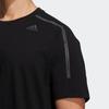 Adidas Sports Casual Moisture-Wicking Breathable Crew Neck Short Sleeve T-Shirt Men Tops Black H39351