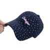 Nische mode kleine florale Buchstaben bestickte Baseballkappe Damen Frühling und Herbst Gesicht klein vielseitige Kappe