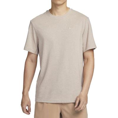 T Shirts Men's Khaki Crew Neck Moderate Straight Fit DV9832-248