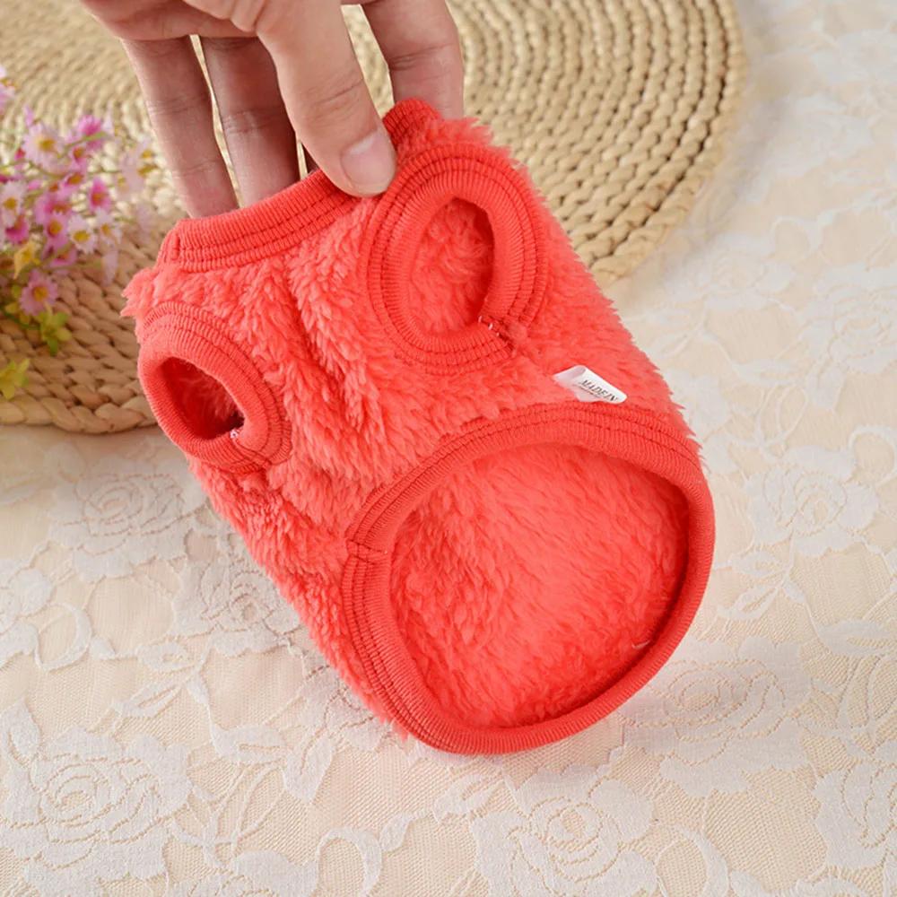 Rabbit Clothes for Bunnies Guinea Pig Clothing Warm Vest Extra Small Dog Sweater Shirt for Kitten Teacup Puppy Pet Small Animals