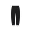 FILA Solid Color Knit Cuffed Casual Pants Men bottoms Black F11M317603F-BK