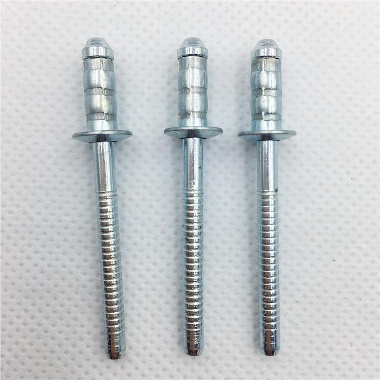 Gude Galvanized Carbon Steel Double-Drum Round Head Rivet Nut