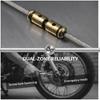 10Pcs Motorcycle Brake Clutch Choke Cable Repair Kart Bike Mower Parts Throttle Cable Nipple Screw Metal Stopper