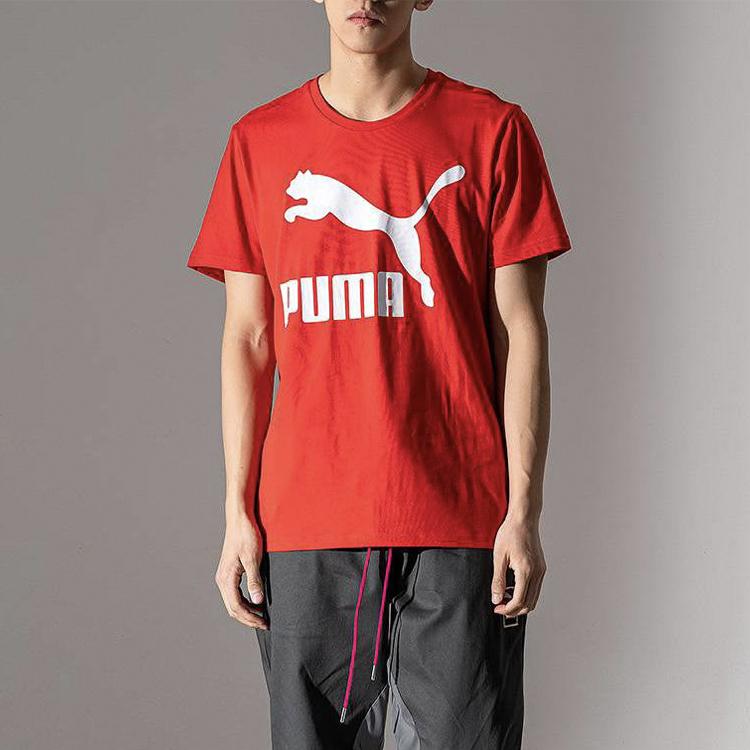 PUMA CLASSICS T Shirt Men's Red 596535-11