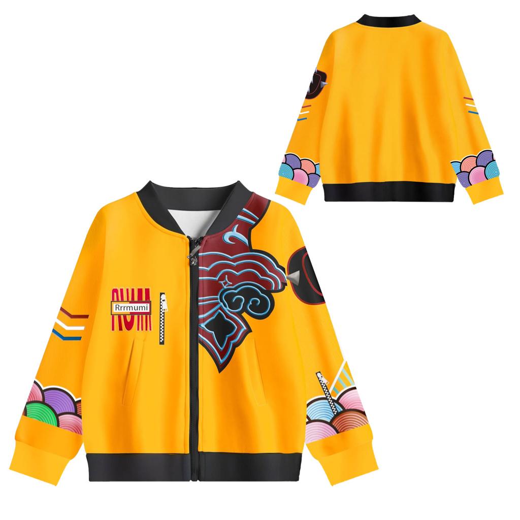 K-POP Witch Hunt Cosplay Fashion Cute Beautiful Children's Casual Suit Shiny Long Sleeved Jacket