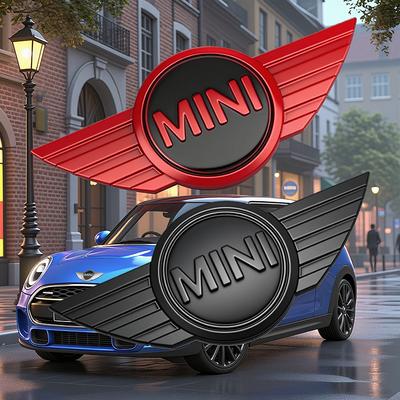 Autocolante Embleme Capotă Portbagaj Față Mașină Insignă Metalică 3D Decal Pentru BMW MINI Cooper S Works JCW R55 R56 R50 R53 R60 R61 F54 F55 F56. hsgql22