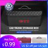 2026 Hot For Volkswagen VW Car Trunk Organizer Box Multiuse Tools Waterproof Storage Bag For GTI Tiguan Passat B5 B6 B7 CC Jetta