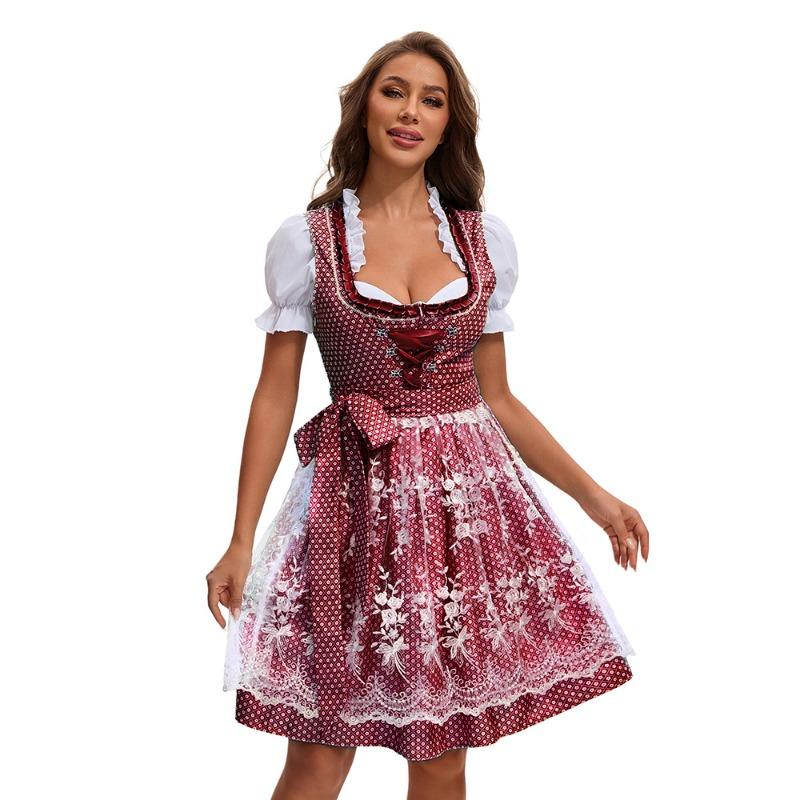 Jauns Minhenes Oktoberfest tērps Bavārijas tradicionāls