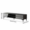 Modern TV Stand TV Cabinet Floor-to-ceiling Storage Living Room Cabinets Tv Stand Cabinet Wood Tv Stand Living Room Furniture